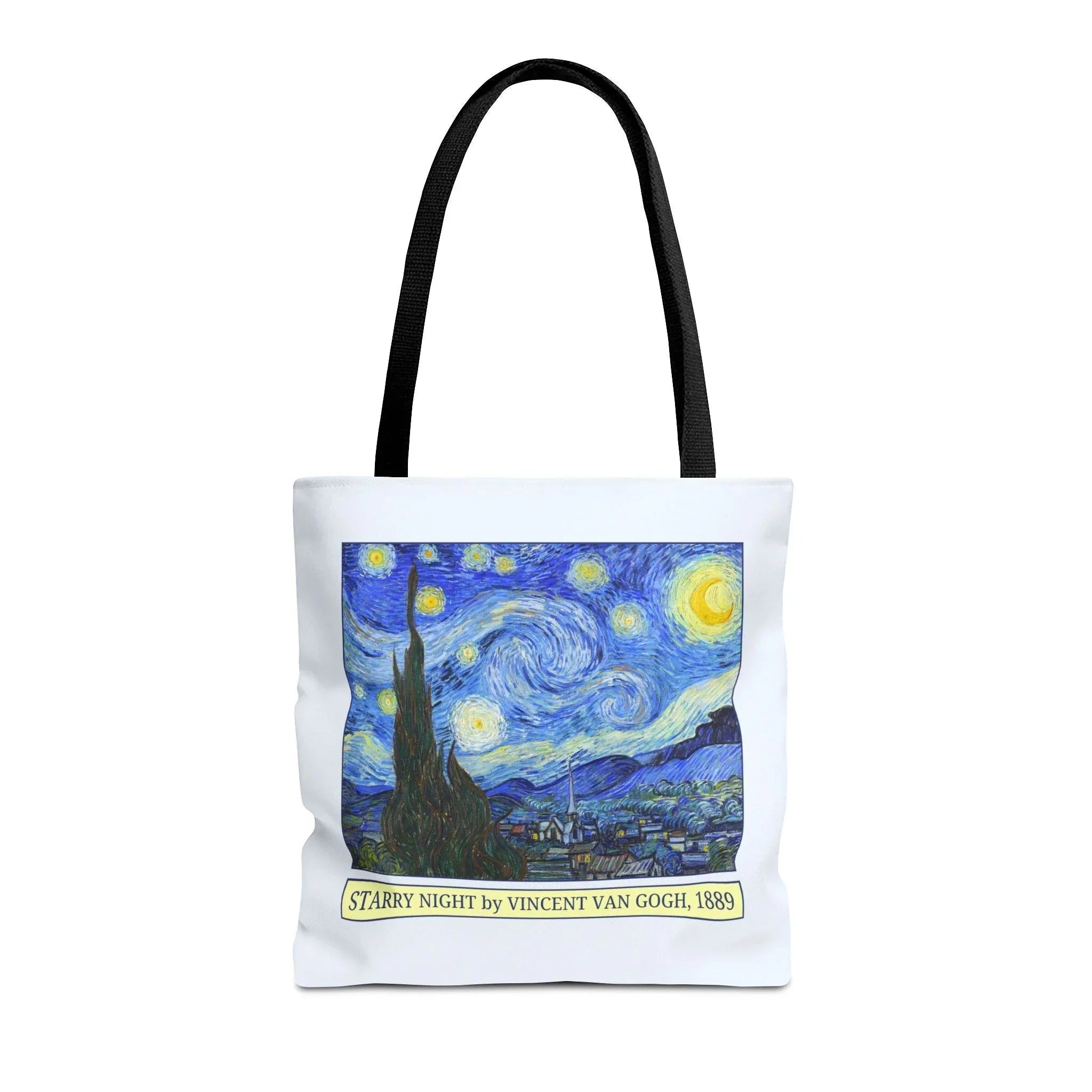 Starry Night by Vincent Van Gogh Art History Tote Bag - BIG FRENCHIES