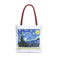 Starry Night by Vincent Van Gogh Art History Tote Bag - BIG FRENCHIES