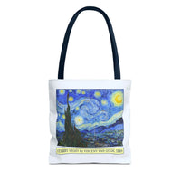 Starry Night by Vincent Van Gogh Art History Tote Bag - BIG FRENCHIES