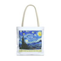 Starry Night by Vincent Van Gogh Art History Tote Bag - BIG FRENCHIES