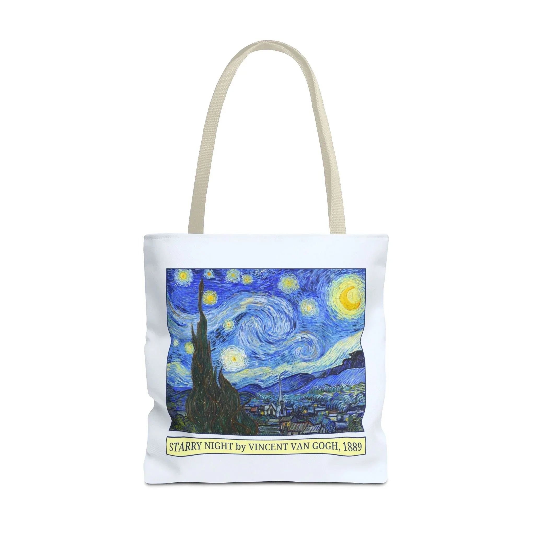 Starry Night by Vincent Van Gogh Art History Tote Bag - BIG FRENCHIES