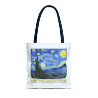 Starry Night by Vincent Van Gogh Art History Tote Bag - BIG FRENCHIES