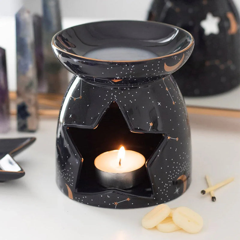 Purple Constellation Oil Burner and Wax Warmer - BIG FRENCHIES
