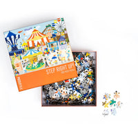 Step Right Up! 500 Piece Circus Puzzle by Puzzlefolk