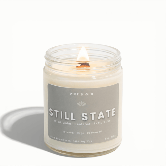 Still State – Lavender & Sage Soy Candle - BIG FRENCHIES