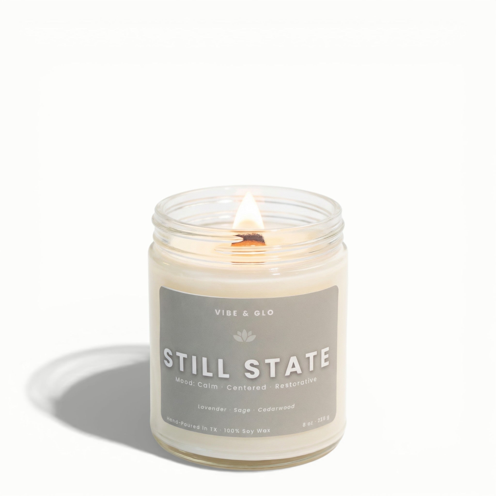 Still State – Lavender & Sage Soy Candle - BIG FRENCHIES