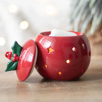 Red Christmas Ornament Bauble Oil Burner - BIG FRENCHIES