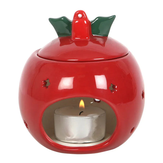 Red Christmas Ornament Bauble Oil Burner - BIG FRENCHIES
