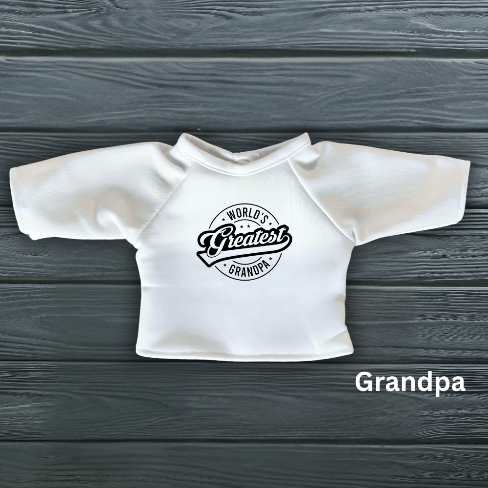 My Hero™ Custom Doll T-Shirt For Grandparents & More