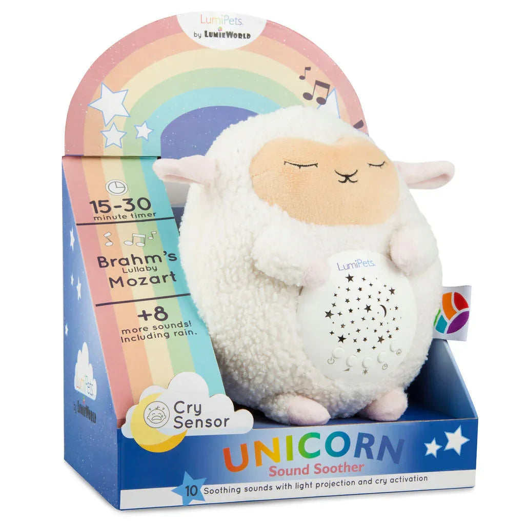 Sound Soother Lamb - Nursery Sound Soother Night Light - BIG FRENCHIES
