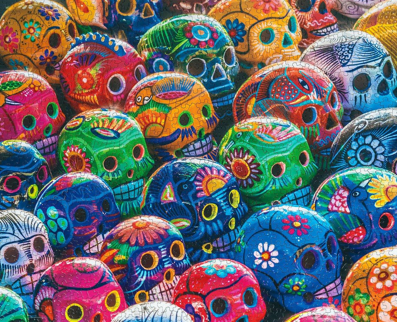 Sugar Skulls 1000 Piece Jigsaw Puzzle by Springbok Puzzles - BIG FRENCHIES