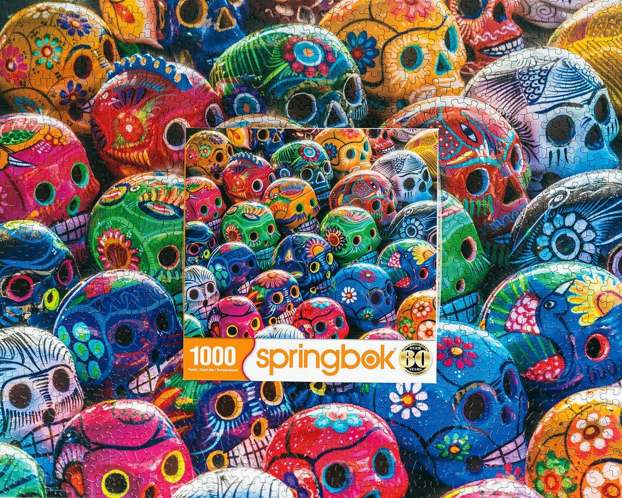 Sugar Skulls 1000 Piece Jigsaw Puzzle by Springbok Puzzles - BIG FRENCHIES