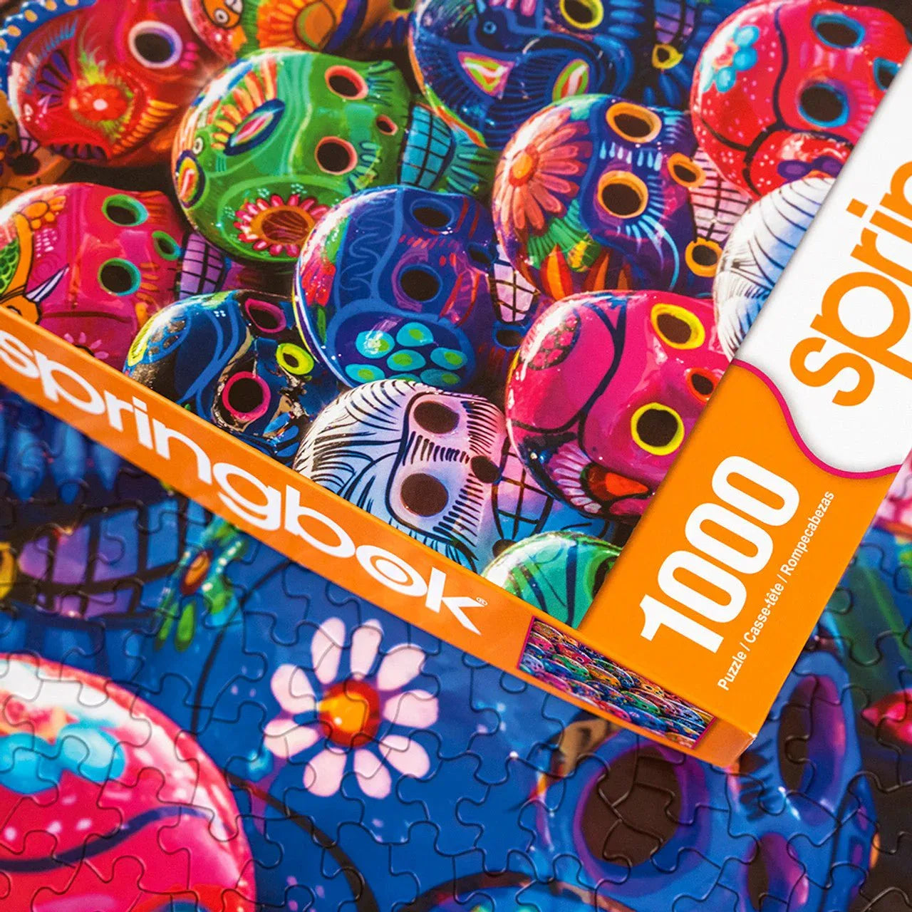 Sugar Skulls 1000 Piece Jigsaw Puzzle by Springbok Puzzles - BIG FRENCHIES