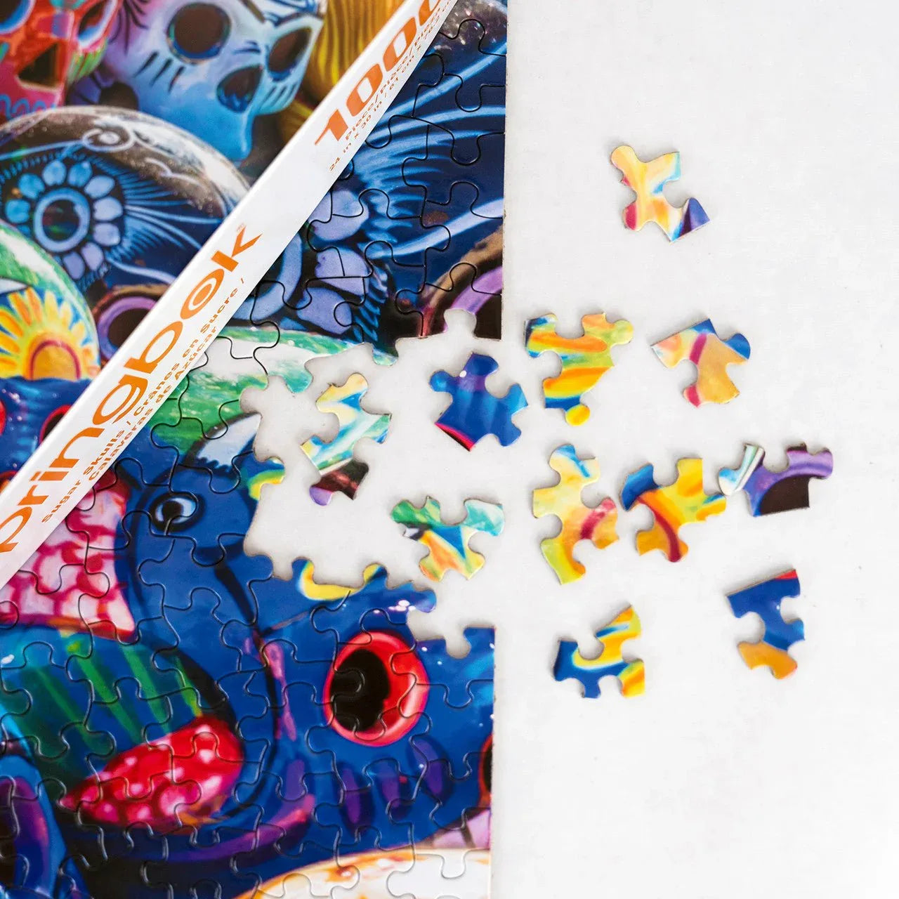 Sugar Skulls 1000 Piece Jigsaw Puzzle by Springbok Puzzles - BIG FRENCHIES