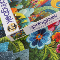 Summer Adventure Quilt 1000 Piece Jigsaw Puzzle by Springbok Puzzles - BIG FRENCHIES
