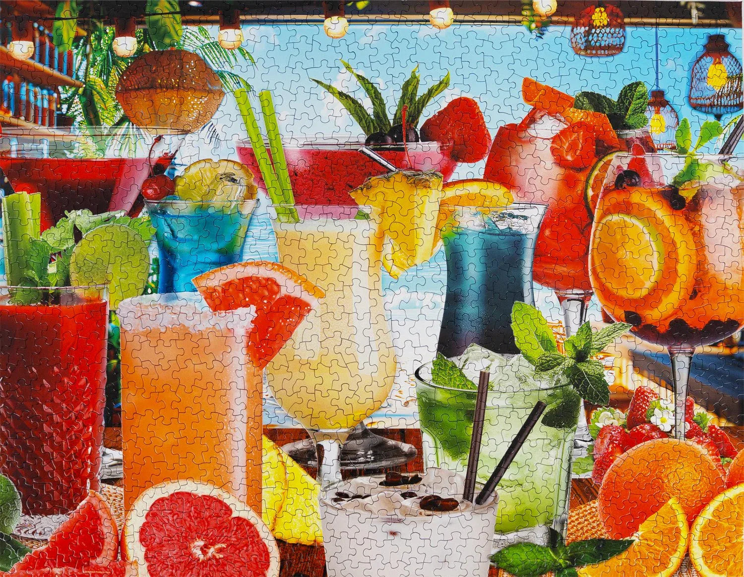 Summer Sips 1000 Piece Jigsaw Puzzle - Limited Release | Springbok Puzzles - BIG FRENCHIES