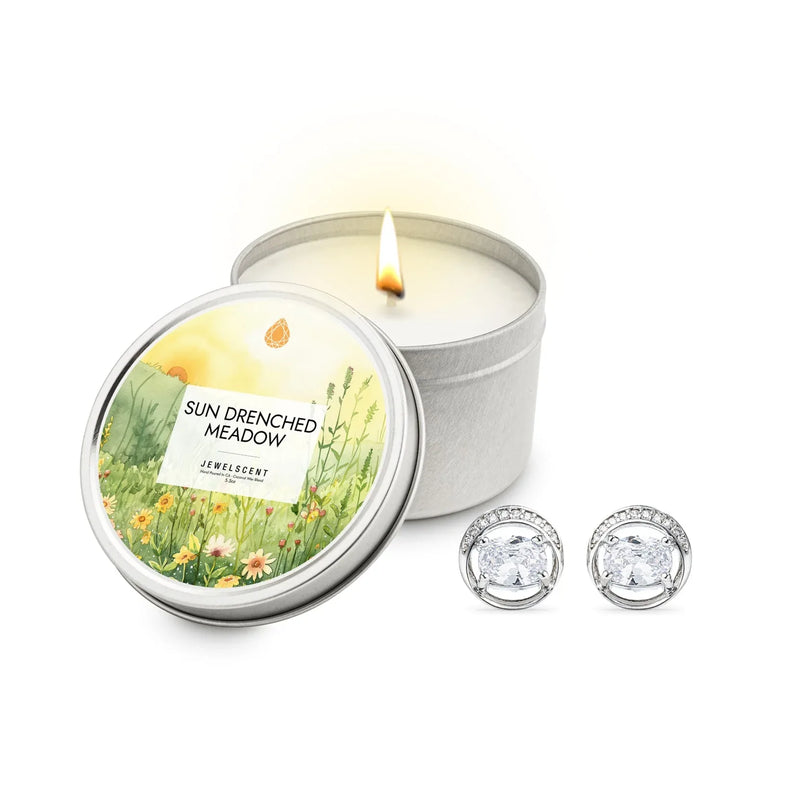 Sun Drenched Meadow 5.5oz Tin Jewelry Candle - BIG FRENCHIES
