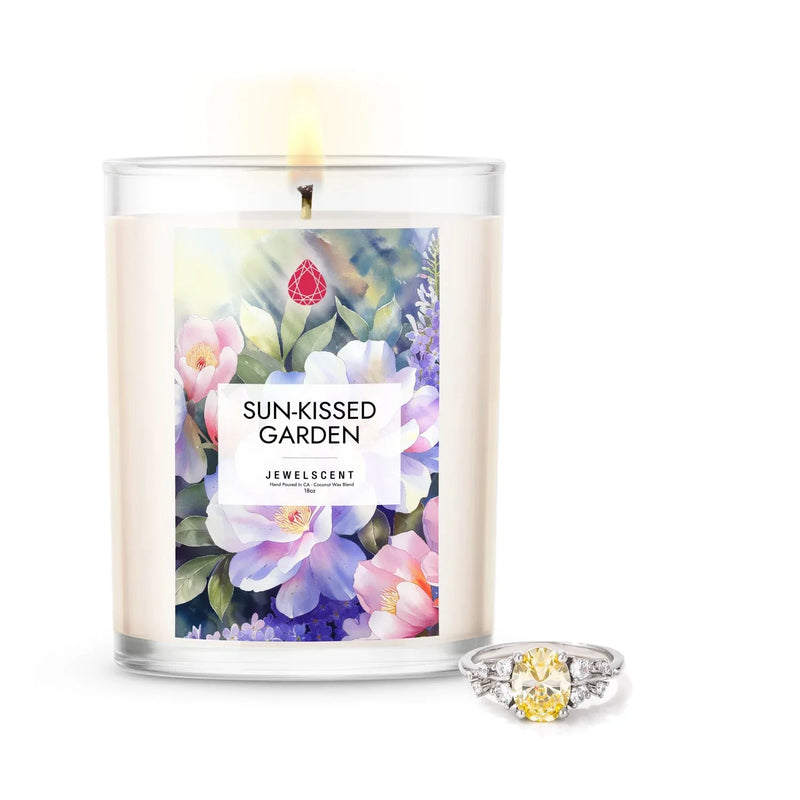 Sun-Kissed Garden 18oz Home Jewelry Candle - BIG FRENCHIES