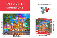 Sunset at St Basil's 1000 Piece Jigsaw Puzzle | Springbok Puzzles - BIG FRENCHIES