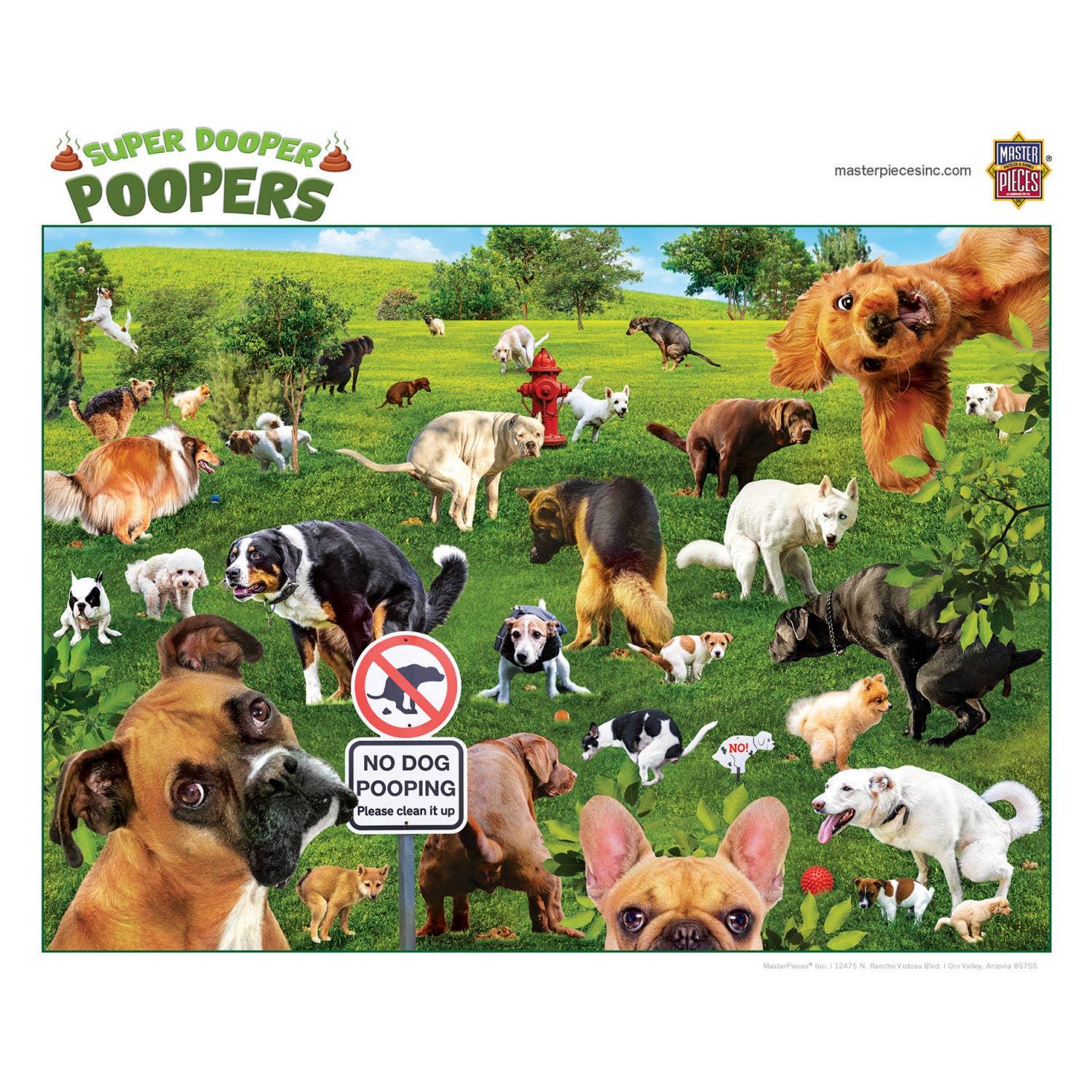 Super Dooper Poopers 1000 Piece Puzzle by Masterpieces Puzzles - BIG FRENCHIES