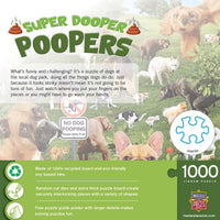 Super Dooper Poopers 1000 Piece Puzzle by Masterpieces Puzzles - BIG FRENCHIES