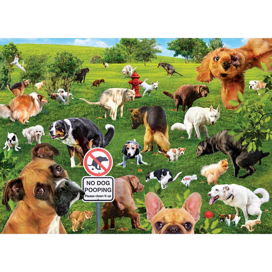 Super Dooper Poopers 1000 Piece Puzzle by Masterpieces Puzzles - BIG FRENCHIES