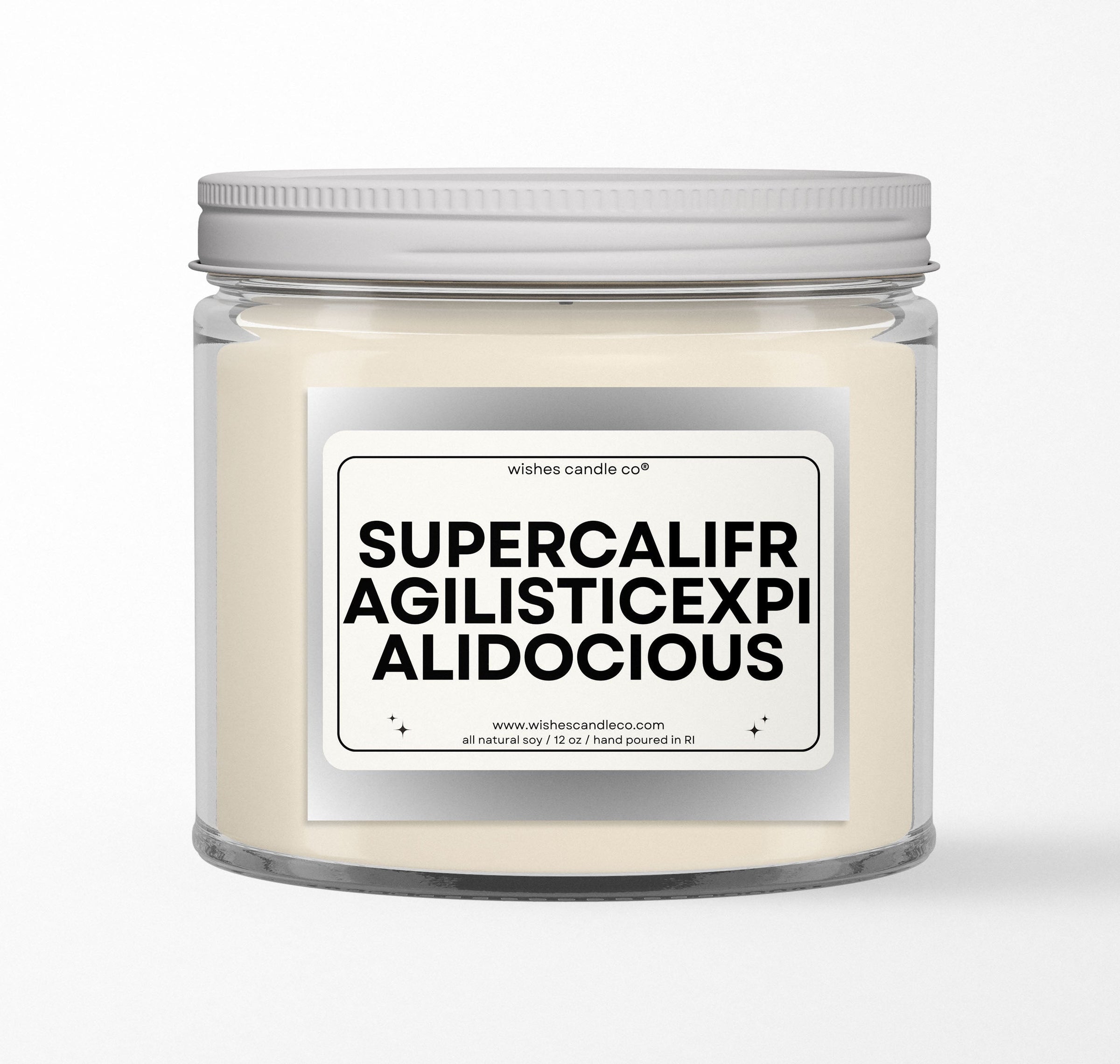 Supercalifragilisticexpialidocious 12oz Candle