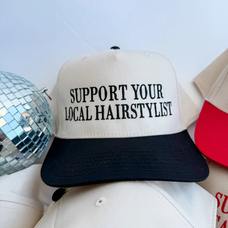 Support Your Local Hairstylist - Trucker Hat - BIG FRENCHIES