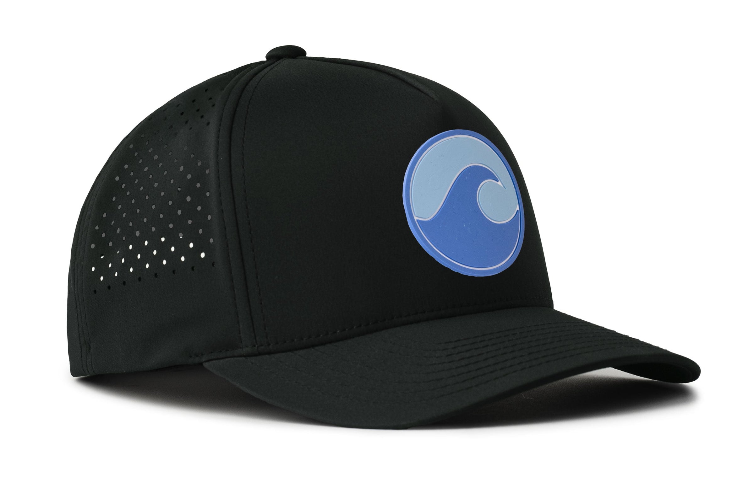 Surf Wave Performance 5-Panel Hat  |  Beach Flexfit Snapback