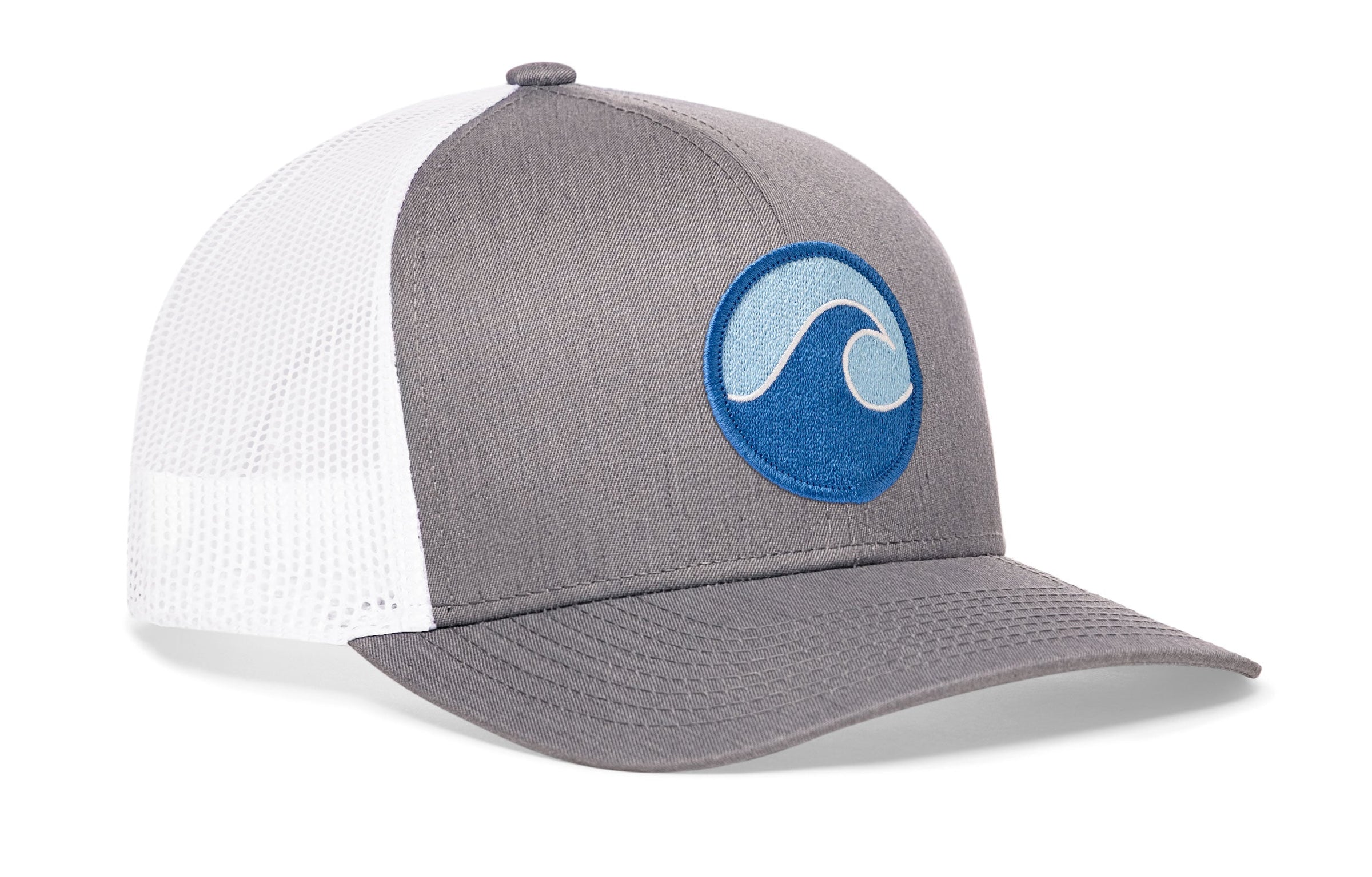 Surf Wave Trucker Hat  |  Beach Snapback