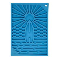 Surf's Up eMat - Small Lickmat for Dogs and Cats | Beach-Themed Design | SodaPup - BIG FRENCHIES