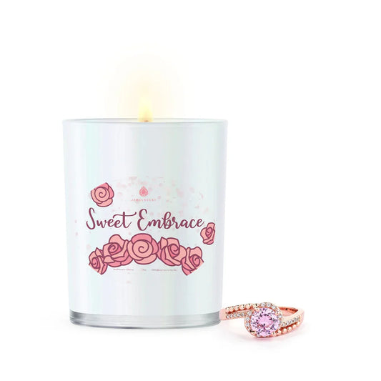 Sweet Embrace Iridescent 10oz Signature Jewelry Candle - BIG FRENCHIES