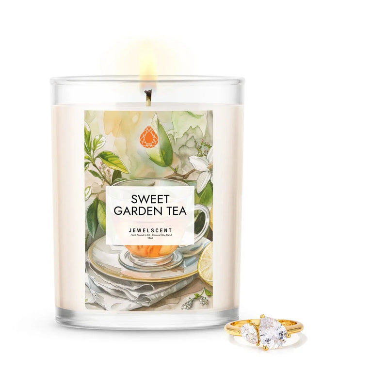 Sweet Garden Tea 18oz Home Jewelry Candle - BIG FRENCHIES