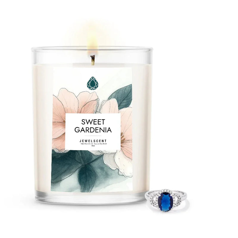 Sweet Gardenia 18oz Home Jewelry Candle - BIG FRENCHIES