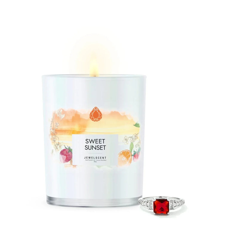 Sweet Sunset Iridescent 10oz Signature Jewelry Candle - BIG FRENCHIES