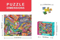 Sweet Tooth 500 Piece Jigsaw Puzzle by Springbok Puzzles - A Candy Lover's Delight - BIG FRENCHIES