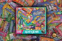 Sweet Tooth 500 Piece Jigsaw Puzzle by Springbok Puzzles - A Candy Lover's Delight - BIG FRENCHIES