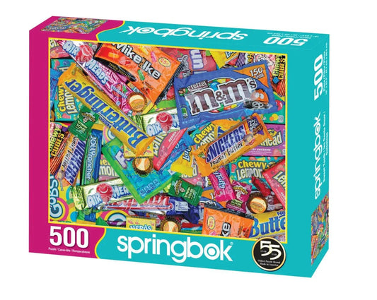 Sweet Tooth 500 Piece Jigsaw Puzzle by Springbok Puzzles - A Candy Lover's Delight - BIG FRENCHIES