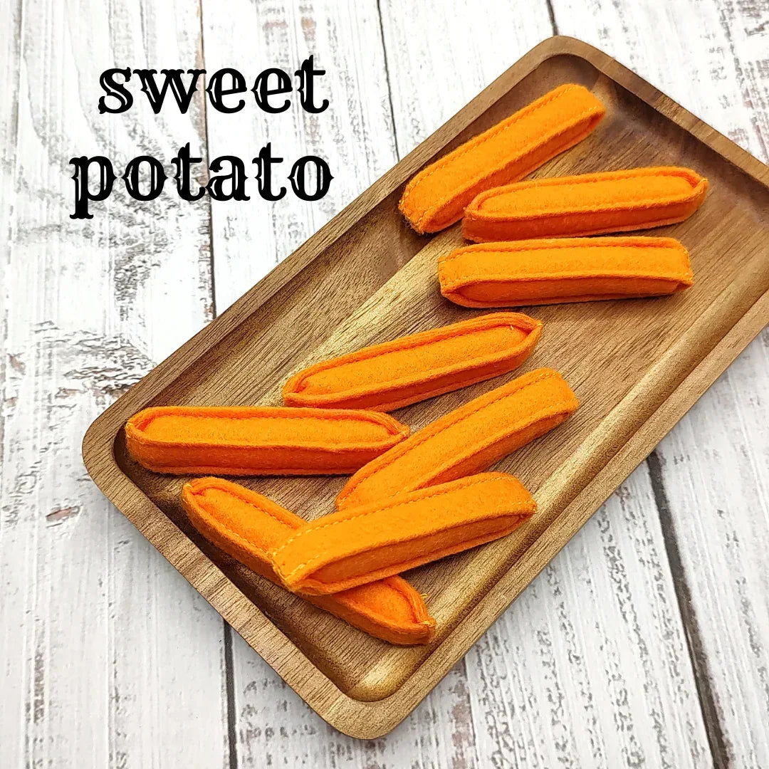French fries, roasted sweet potato play food - BIG FRENCHIES