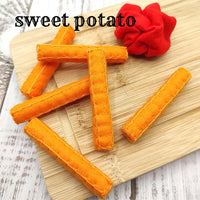 French fries handmade "cutting", roasted sweet potato play food - BIG FRENCHIES