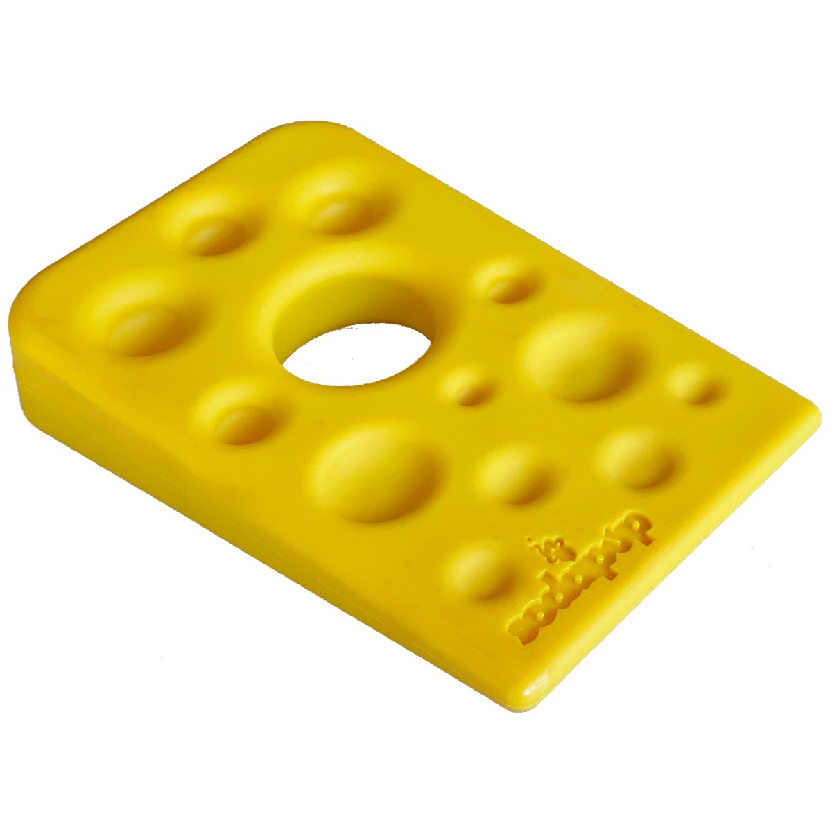 Swiss Cheese Wedge Nylon Dog Chew Toy for Aggressive Chewers | SodaPup - BIG FRENCHIES