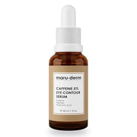 Maruderm Caffeine 5% + Peptides Eye Serum - Dark Circle Treatment & Hydration for Sensitive Eyes