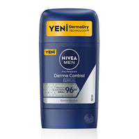 Nivea Derma Control Clinical Men's Deodorant Stick - Long Lasting Sweat Protection, Anti-Perspirant, 1.69 fl oz