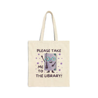 Take Me To The Library Tote - BIG FRENCHIES
