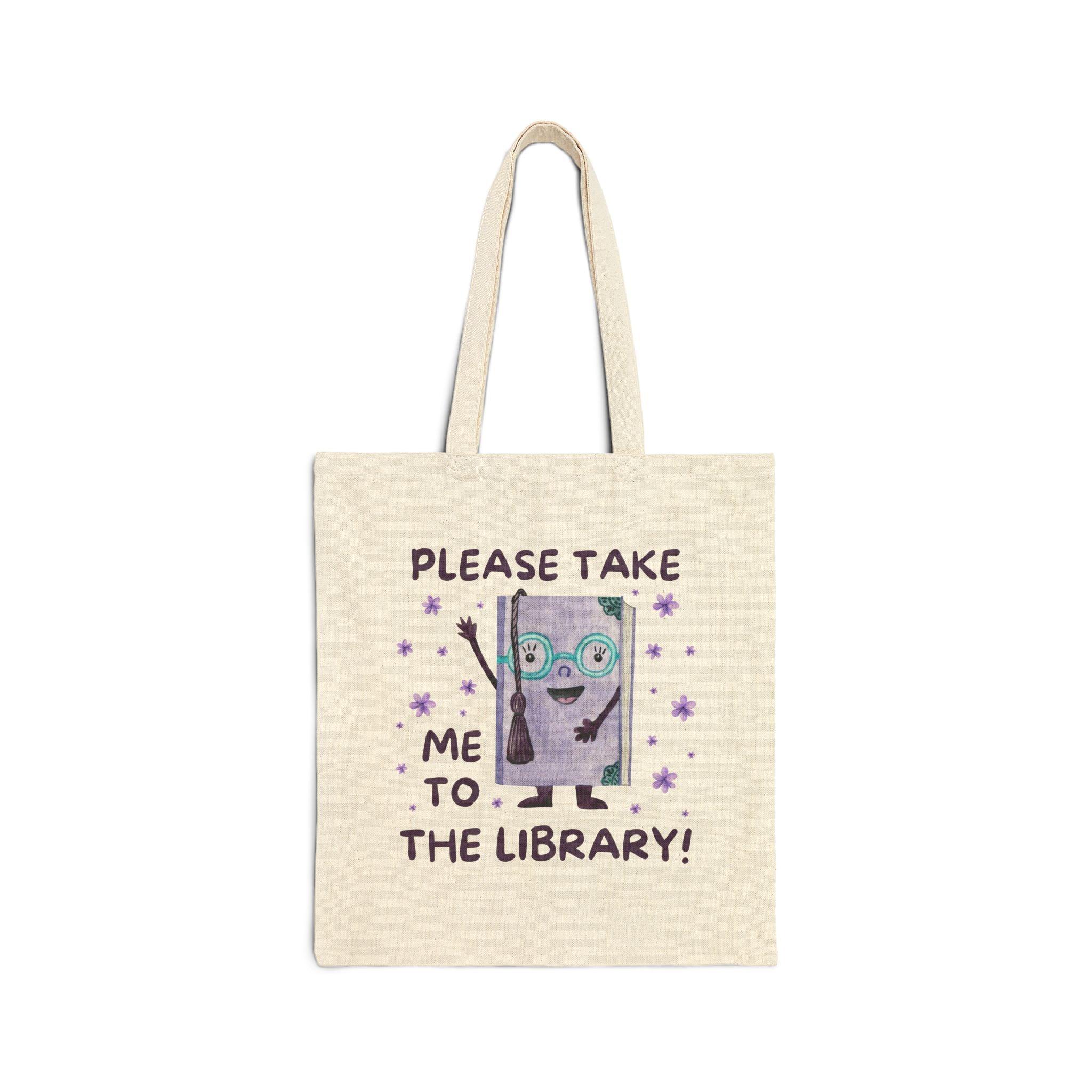 Take Me To The Library Tote - BIG FRENCHIES