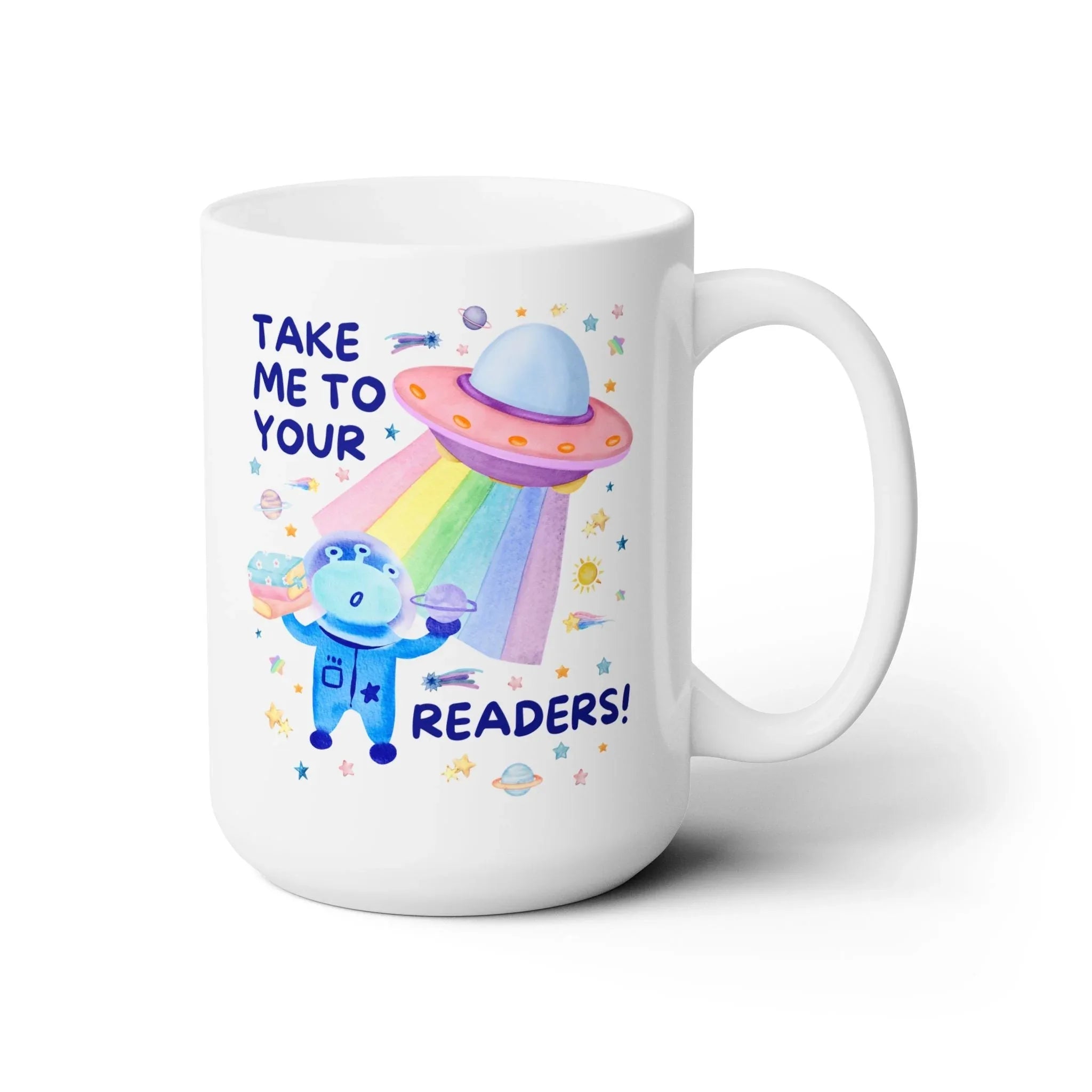Take Me to Your Readers Coffee Mug - BIG FRENCHIES