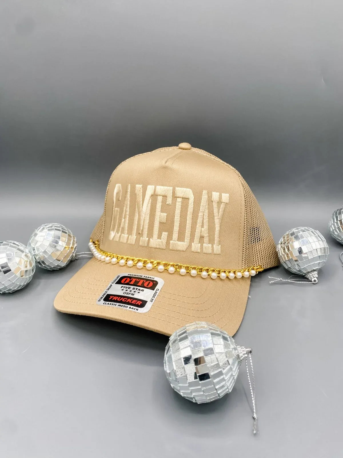 Tan Gameday - Trucker Hat - BIG FRENCHIES