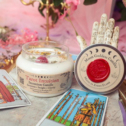 Tarot Intuition Candle - BIG FRENCHIES