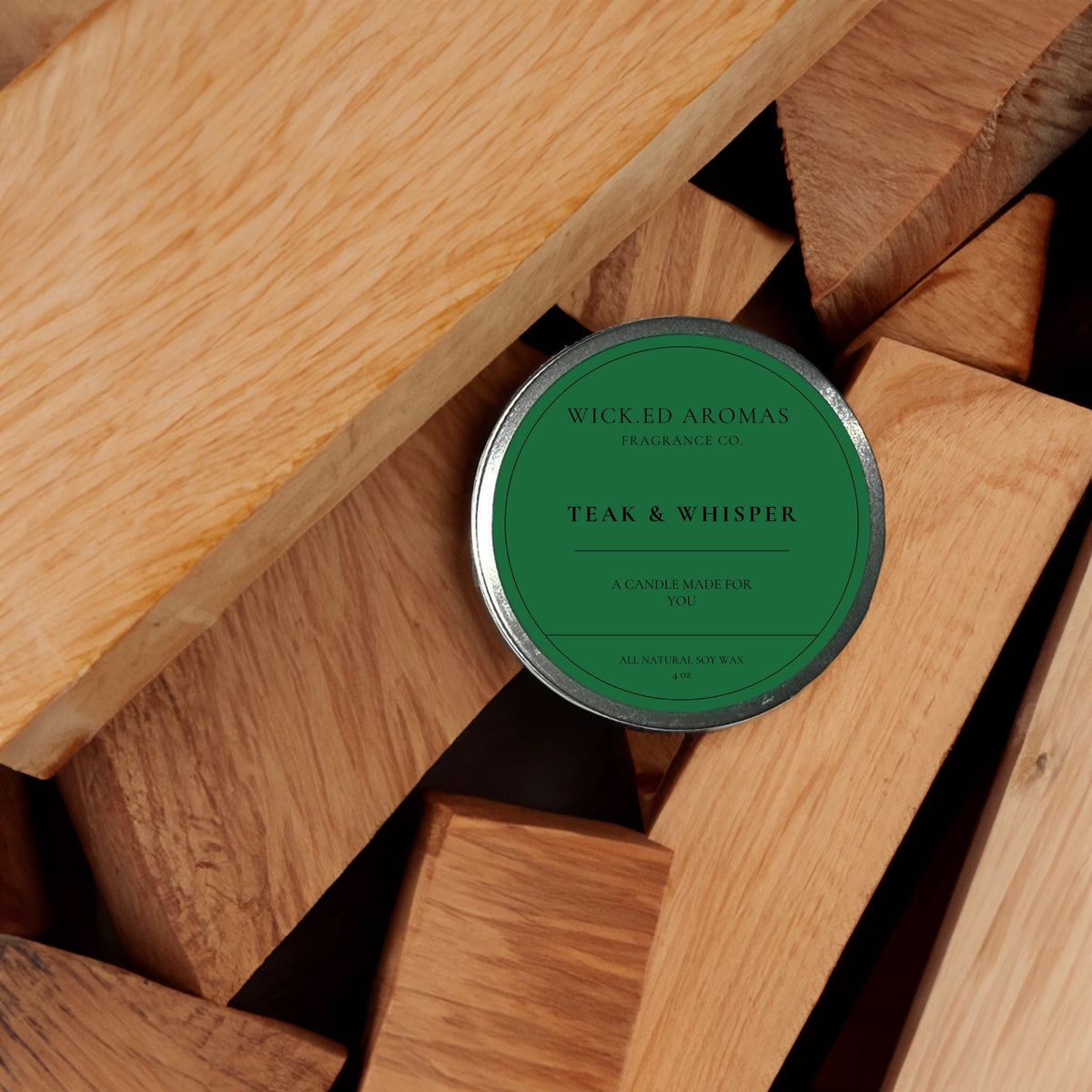 Teak & Whisper Travel Tin - BIG FRENCHIES