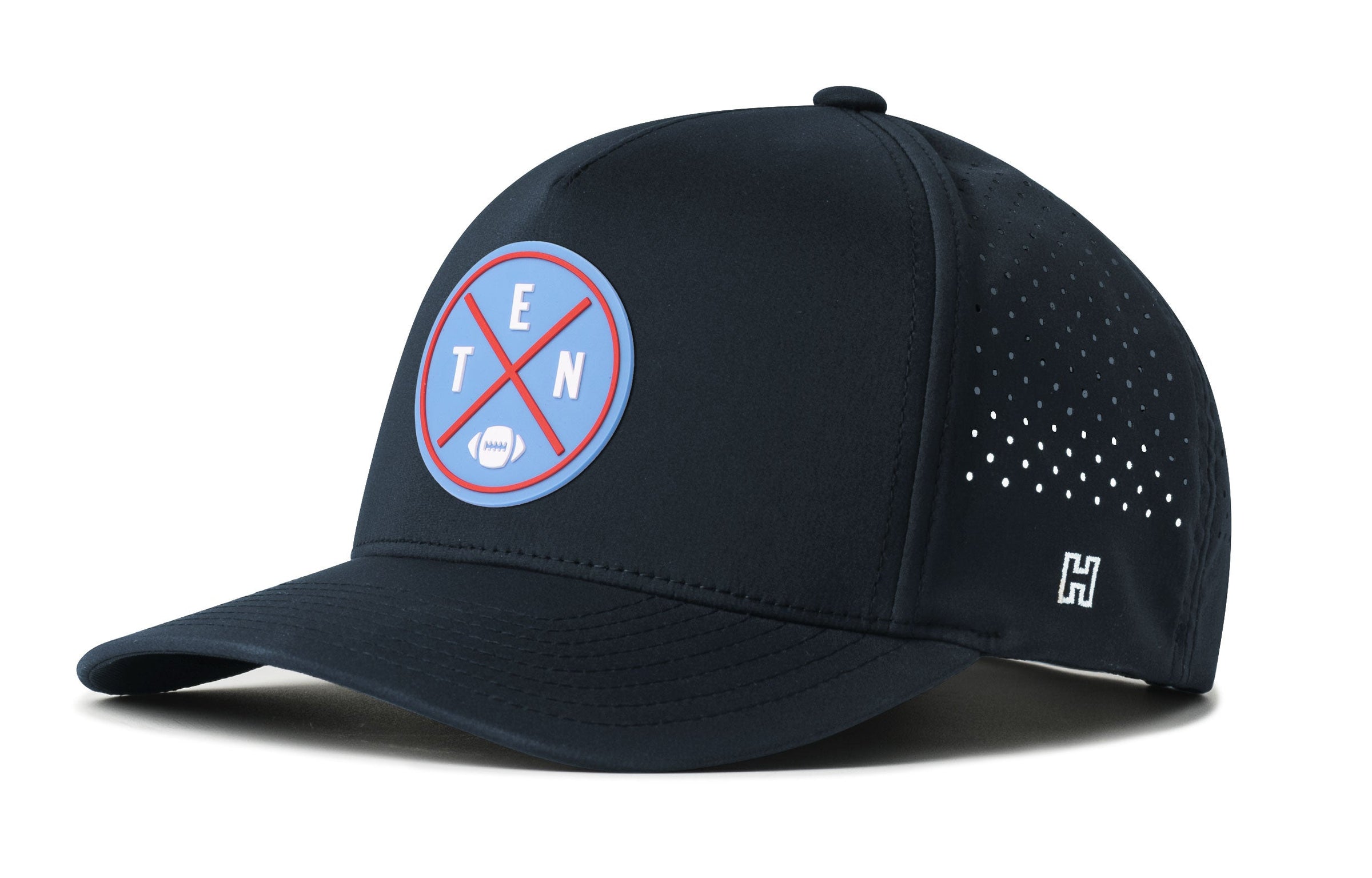 Tennessee Football Performance 5-Panel Hat  |  Columbia Blue TEN X Flexfit Snapback